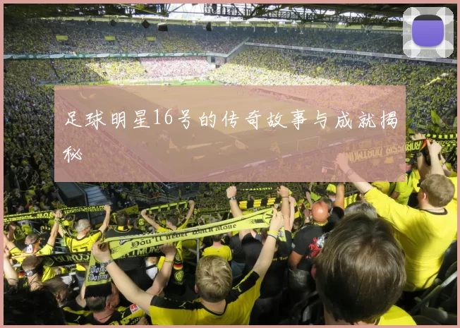 足球明星16号的传奇故事与成就揭秘