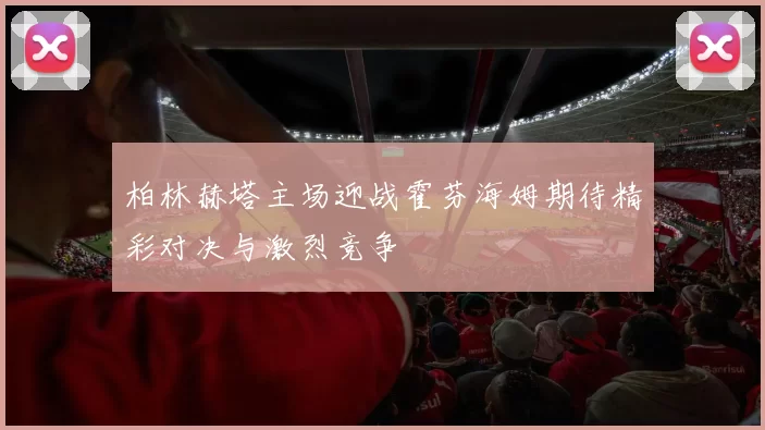 柏林赫塔主场迎战霍芬海姆期待精彩对决与激烈竞争